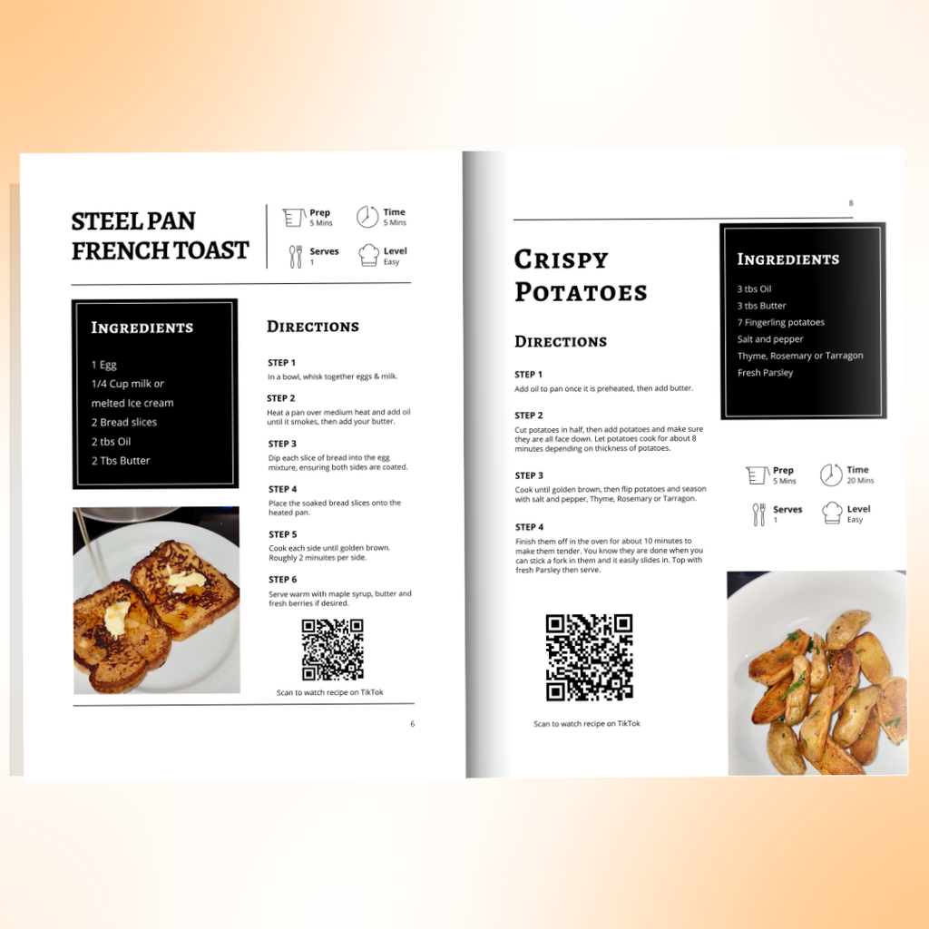 Steel Pan Guy Digital Cookbook
